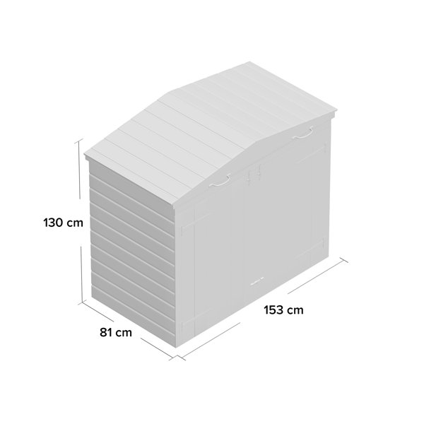 Rowlinson Wooden Double Bin Store & Reviews Wayfair.co.uk